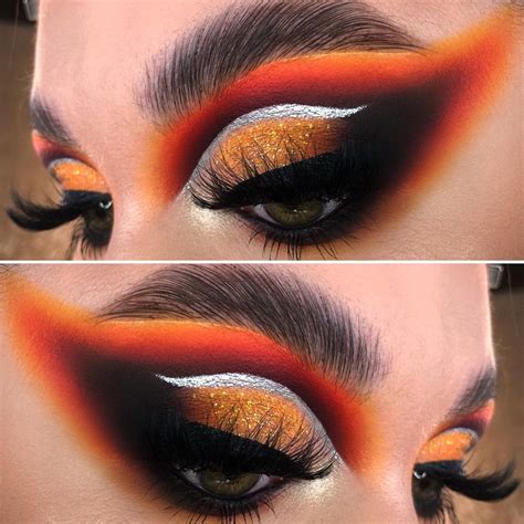orange eye makeup ideas beauty bay edited