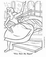 Coloring Pages Cinderella Links sketch template