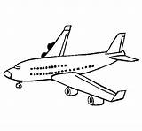 Plane Coloring Passenger Coloringcrew sketch template