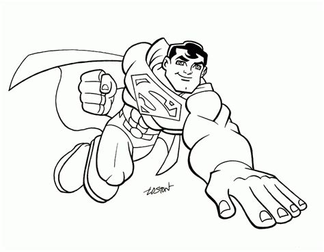 super friends coloring pages coloring home