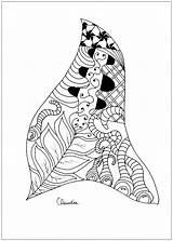 Zentangle Colorare Adulti Coloriage Mandala Triangulaire Végétal Coloriages Orientacionandujar sketch template