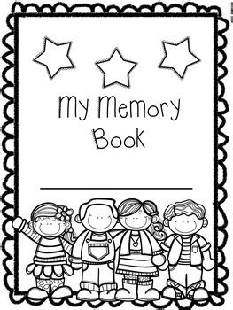 year memory book  preschool pre   kindergarten