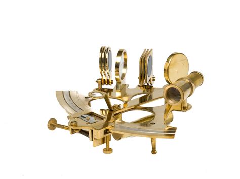 sextant brass with wooden box maritim nautical marine navigation antique style ebay