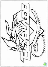 Coloring Beyblade Dinokids Close sketch template
