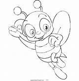 Coloring Pages Bee Honey Honeycomb Getcolorings Animals Color Awesome sketch template