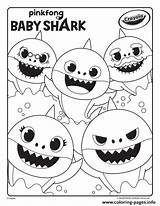 Shark Coloring Baby Pages Pinkfong Printable Crayola Family Grandma Para Grandpa Bubakids Papa Mama Swim Print Colorir Desenhos Kids Imprimir sketch template