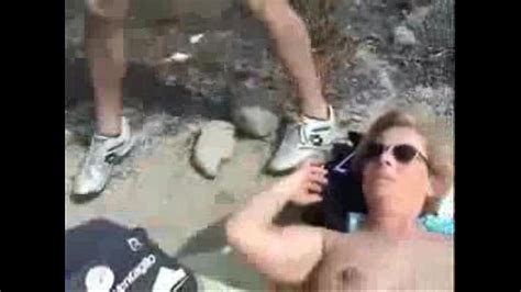 mature wife having fun with strangers at nude beach xnxx