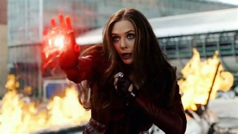 Scarlet Witch Fight Moves Compilation Captain America