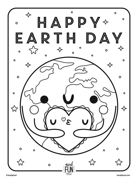 printable coloring page earth day cratekids blog earth day