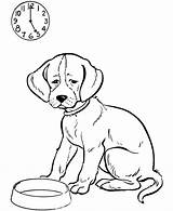 Dog Coloring Pages Hot Printable Dogs Kids sketch template