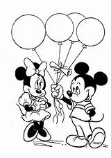 Easter Coloring Pages Mouse Minnie Mickey Getdrawings sketch template