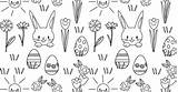 Easter Printable Coloring Paper sketch template