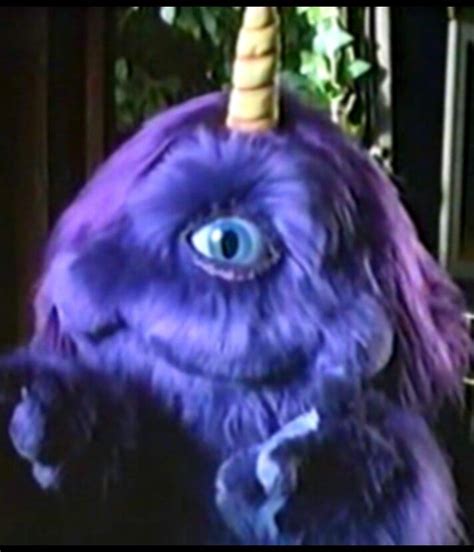 remembers  guy  eyed  horned flying purple people eater purple halloween