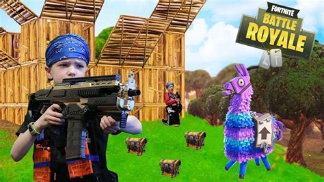 nerf war fortnite battle royale in real life funny