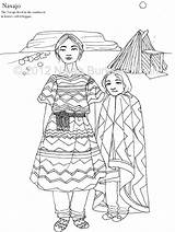 Coloring Navajo Pages Printable Indian Drawing Dress Kids Native 9kb 757px American Getdrawings Book Choose Board Template sketch template