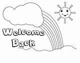 Welcome Coloring Back Pages Printable Cards Print School Daddy Sheets Kids Mom Template Choose Board sketch template