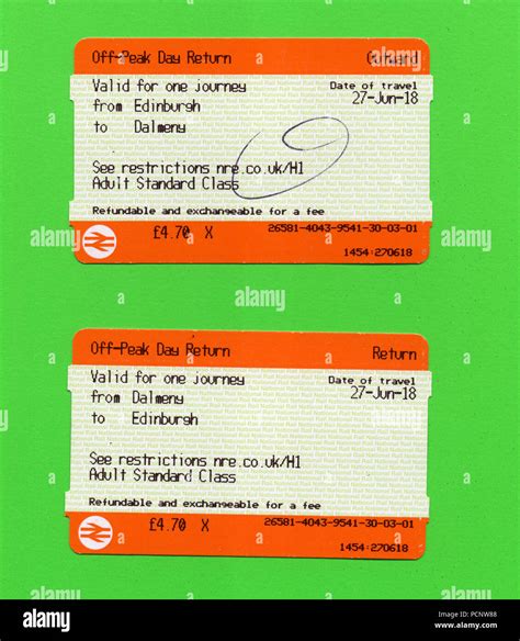 return ticket  res stock photography  images alamy