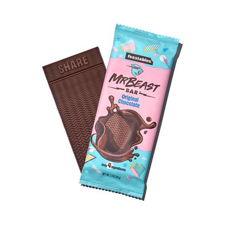 beast feastables chocolate bar original flavour  scagnellis