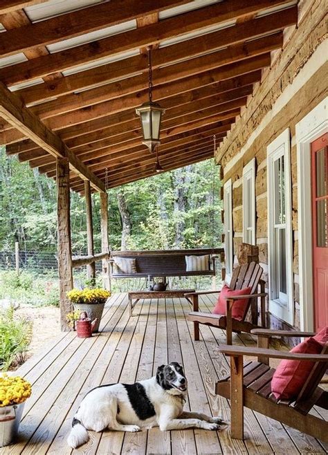 lovely rustic porch ideas  beautify  home magzhouse