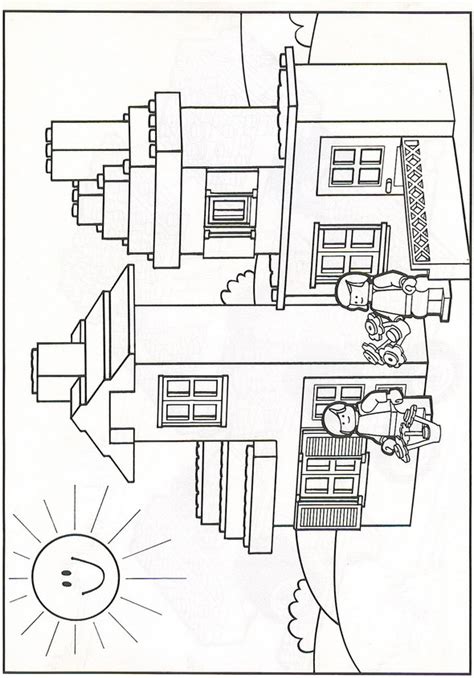lego  printable coloring pages