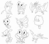 Pokemon Coloring Pages Xy Chespin Printable Getcolorings Getdrawings Print Colorings sketch template