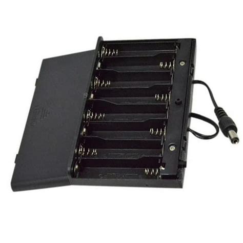 12v Aa Battery Box Diy Battery Holder Battery Packs Case Power Bank 12v