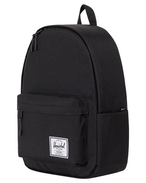 herschel supply  classic  large  backpack black surfstitch