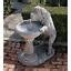 saint bernard garden bubble fountain dog canine water sculpture ebay