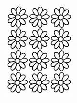 Daisies Scouts sketch template