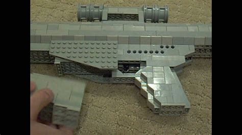 Lego Barrett M107 50 Caliber Sniper Rifle Youtube