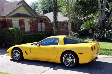 fs  sale  yellow corvette  houston corvetteforum chevrolet corvette forum