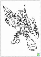 Dinokids Skylanders Desenhos Colorir sketch template