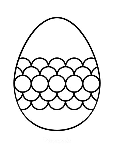 easter egg coloring pages  printable templates
