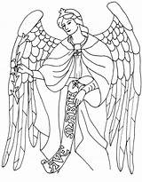 Gabriel Coloring Pages Saint Angel Archangel Clipart St Angels Catholic Archangels Mary San Michael Kids Books Clip Colorare Da Virgin sketch template