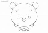 Tsum Coloring Pages Printable Kids sketch template