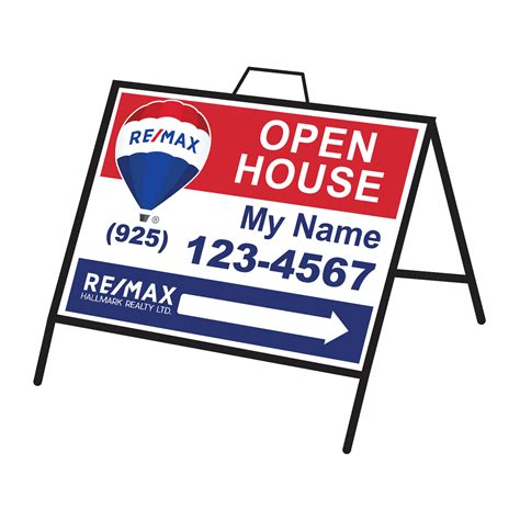 open house sign design realtorshopca