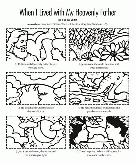 creation story coloring pages high quality coloring pages clip