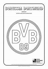 Dortmund Ausmalen Borussia Bayern Ausmalbilder Psg Kids sketch template