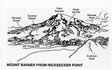 Rainier Mount Coloring 14kb 245px sketch template