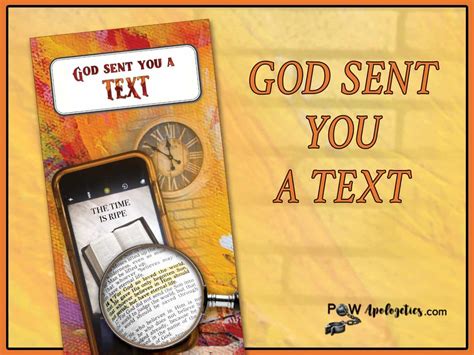 god    text pow apologetics