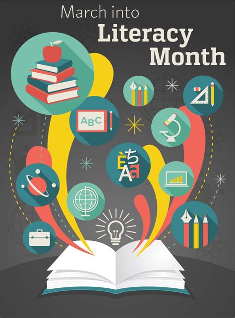 national literacy month  calendar