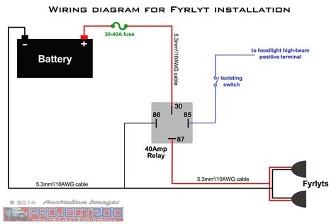 horn relay wiring diagram  wiring diagram