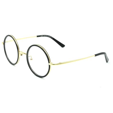 John Lennon Vintage Round Eyeglasses Frame Metal Spring