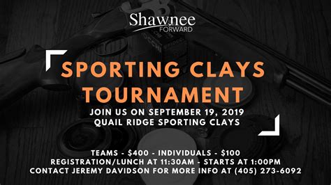 sporting clays tournament shawnee