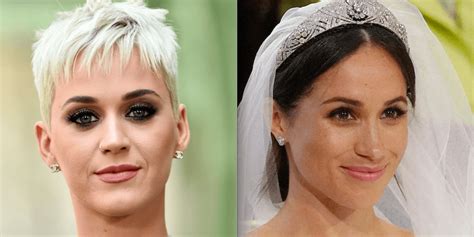 Katy Perry Shades Meghan Markle S Wedding Dress Twice