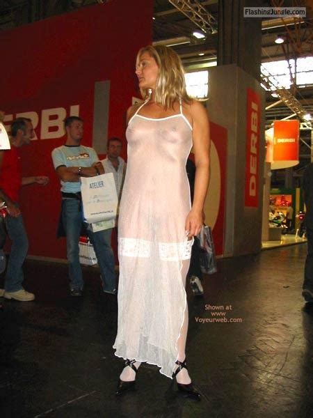 see through white dress no underwear visible nipples and stockings bitch flashing pics boobs