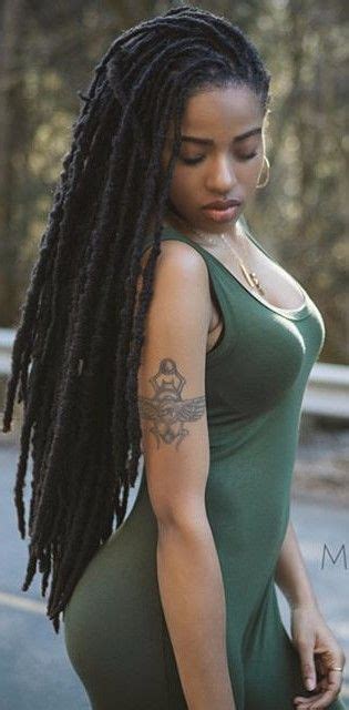Gorgeous Dreads Beautiful Black Women Natural Hair Styles Locs