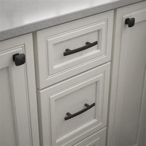 liberty essentials   mm center  center classic arch matte black drawer pull  pack