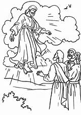 Yesus Kenaikan Tuhan Biasanya Ukuran Ditampilkan Apa Dari sketch template