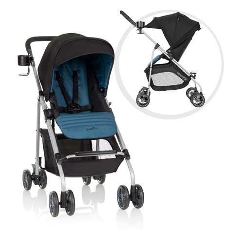 buy evenflo reversi lightweight stroller artimus blue   lowest
